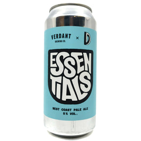 Verdant x Duration Essentials West Coast Pale Ale 5% (440ml can)-Hop Burns & Black