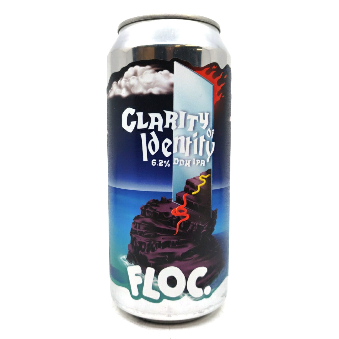 Floc Brewing Clarity of Identity IPA 6.2% (440ml can)-Hop Burns & Black