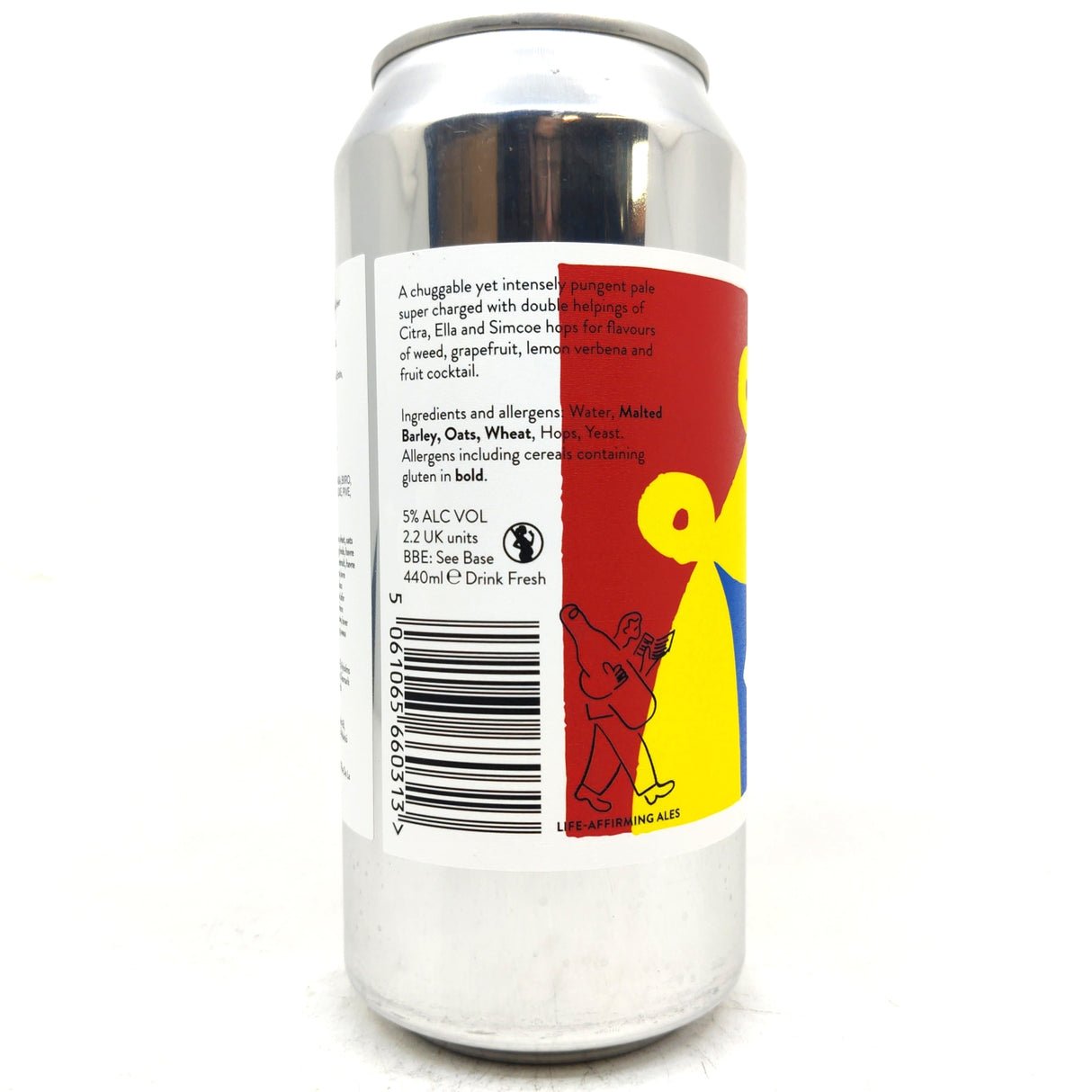 Beak Brewery Follo DDH Pale Ale 5% (440ml can)-Hop Burns & Black