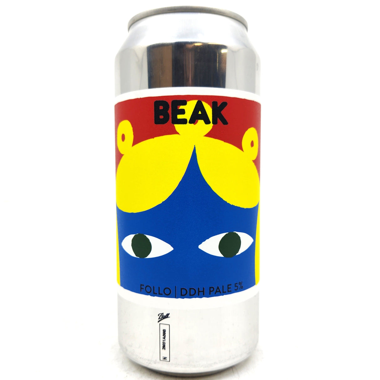 Beak Brewery Follo DDH Pale Ale 5% (440ml can)-Hop Burns & Black
