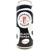 Vinohradsky Pivovar Black Panda Czech Dark Lager 5.4% (500ml can)-Hop Burns & Black