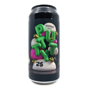 Verdant Puttty 2025 Triple IPA 10% (440ml can)-Hop Burns & Black