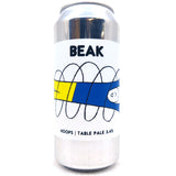 Beak Brewery Hoops Table Pale 3.4% (440ml can)-Hop Burns & Black