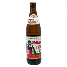 Rothaus Alcohol Free Pilsner 0.5% (500ml)-Hop Burns & Black