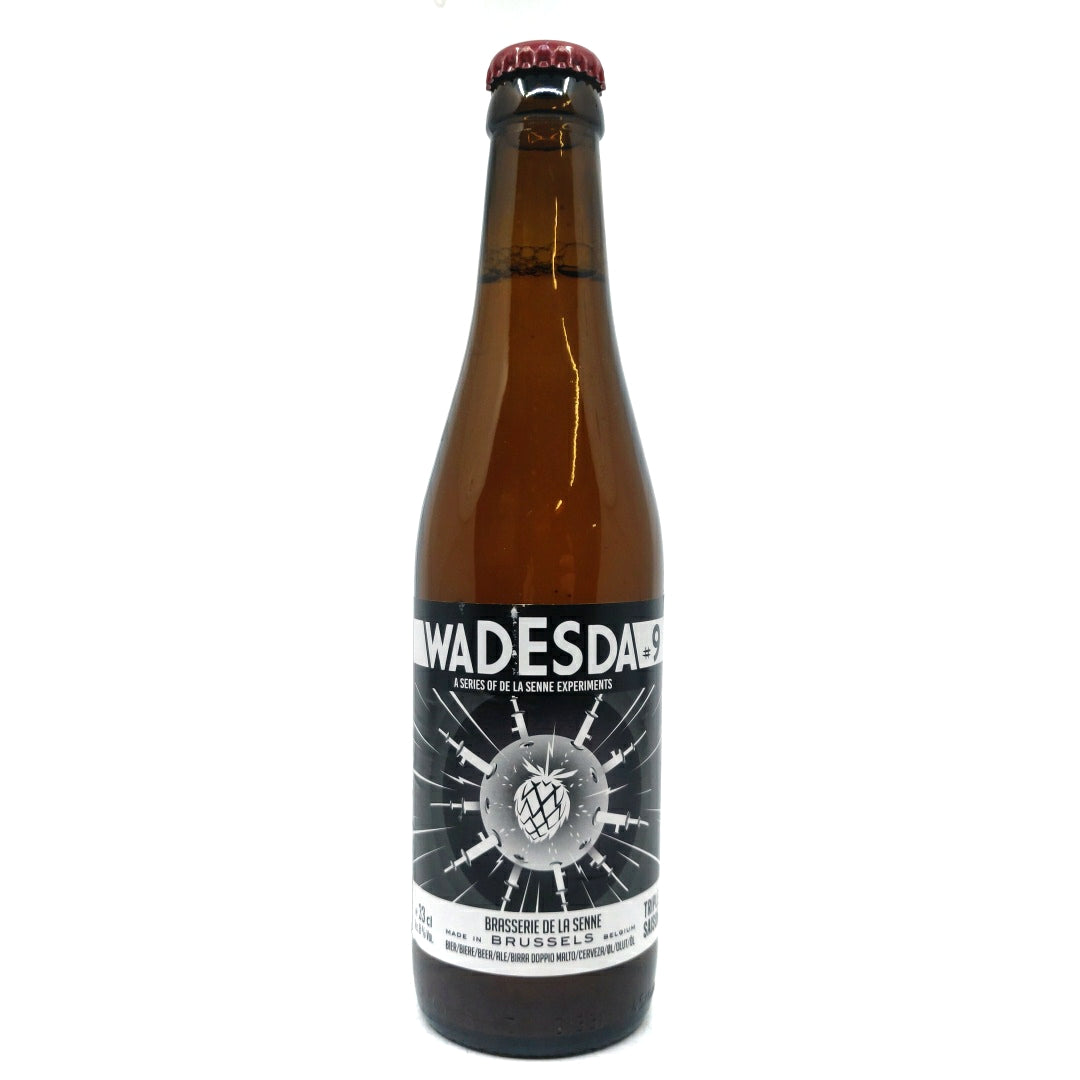 Brasserie de la Senne x Cantillon Wadesda #9 Tripel Saison 8% (330ml)-Hop Burns & Black