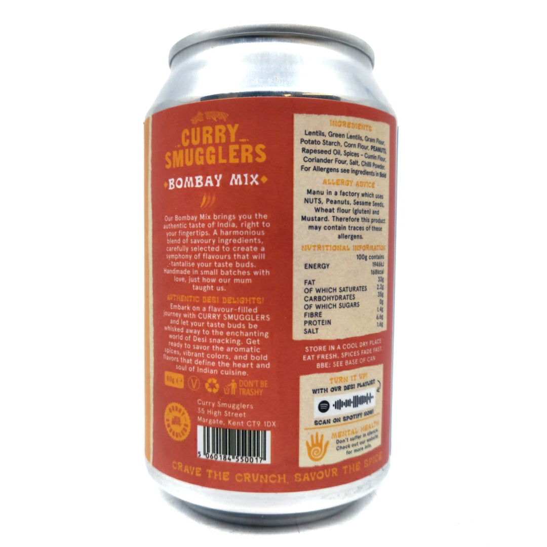 Curry Smugglers Bombay Mix (80g)-Hop Burns & Black