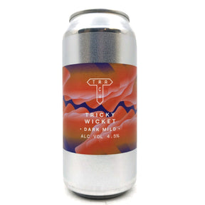 Track Tricky Wicket Dark Mild 4.5% (440ml)-Hop Burns & Black