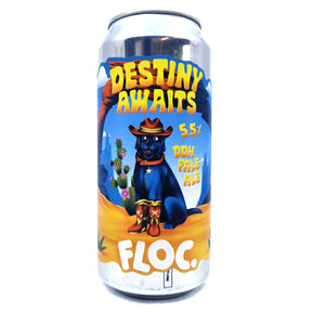 Floc Brewing Destiny Awaits DDH Pale Ale 5.5% (440ml can)-Hop Burns & Black