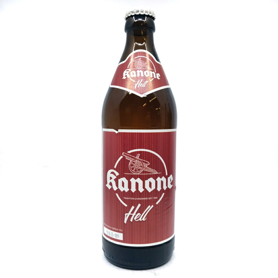 Kanone Hell 5.1% (500ml)-Hop Burns & Black