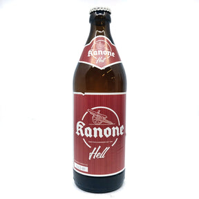 Kanone Hell 5.1% (500ml)-Hop Burns & Black