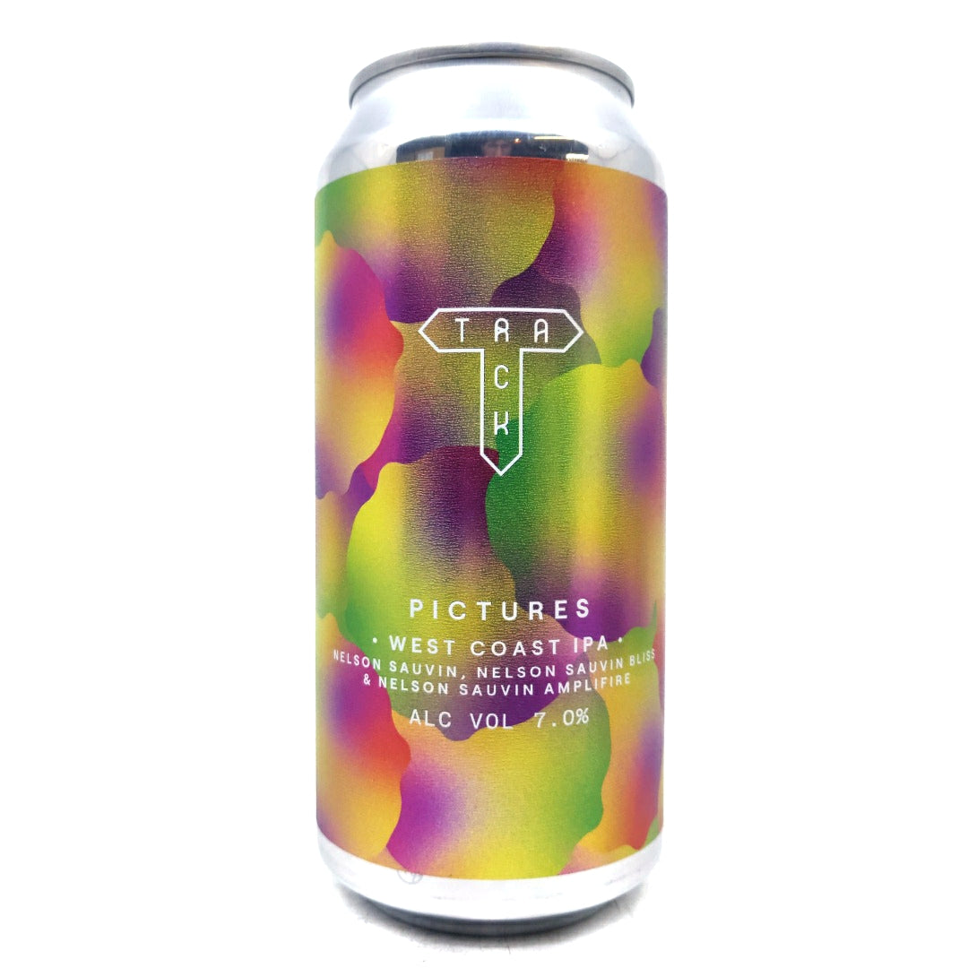 Track Pictures West Coast IPA 7.5% (440ml can)-Hop Burns & Black