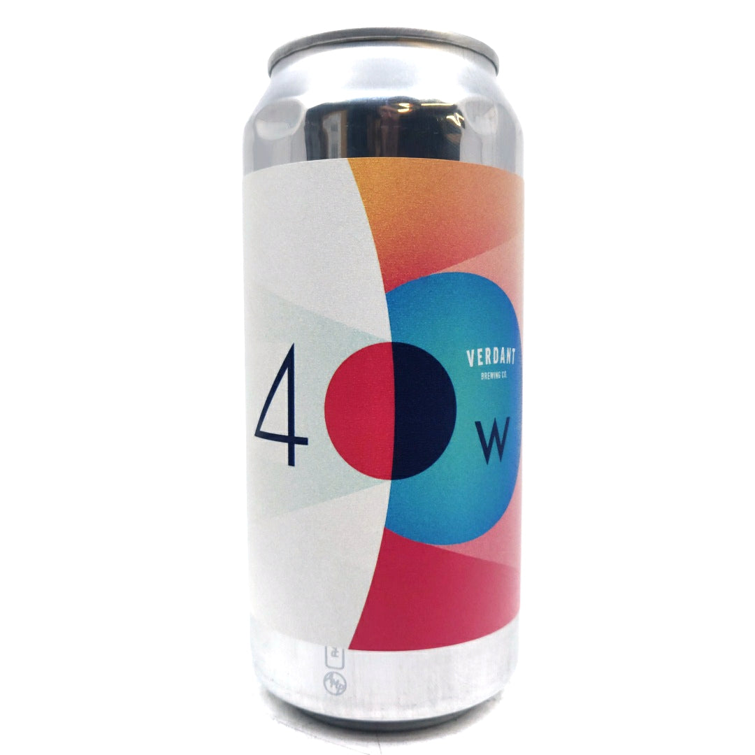 Verdant 40 Watt Moon Double IPA 8% (440ml can)-Hop Burns & Black