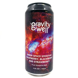 Gravity Well Inner Space Smoothie: Raspberry, Blackberry & Strawberry Sour 4.5% (440ml can)-Hop Burns & Black