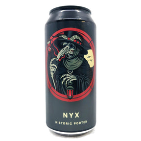 Otherworld Nyx Porter 5.1% (440ml can)-Hop Burns & Black