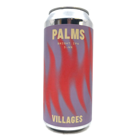 Villages Palms Bright IPA 5.4% (440ml can)-Hop Burns & Black