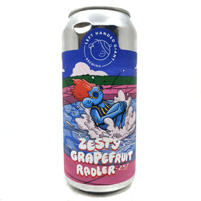Left Handed Giant Zesty Grapefruit Radler 2.5% (440ml can)-Hop Burns & Black