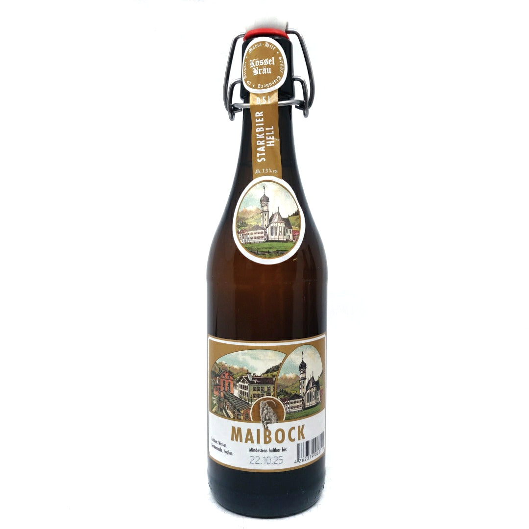 Kossel Brau Mariahilfer Maibock 6.3% (500ml)-Hop Burns & Black