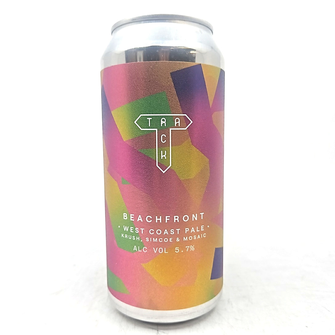 Track Beachfront West Coast Pale Ale 5.7% (440ml can)-Hop Burns & Black