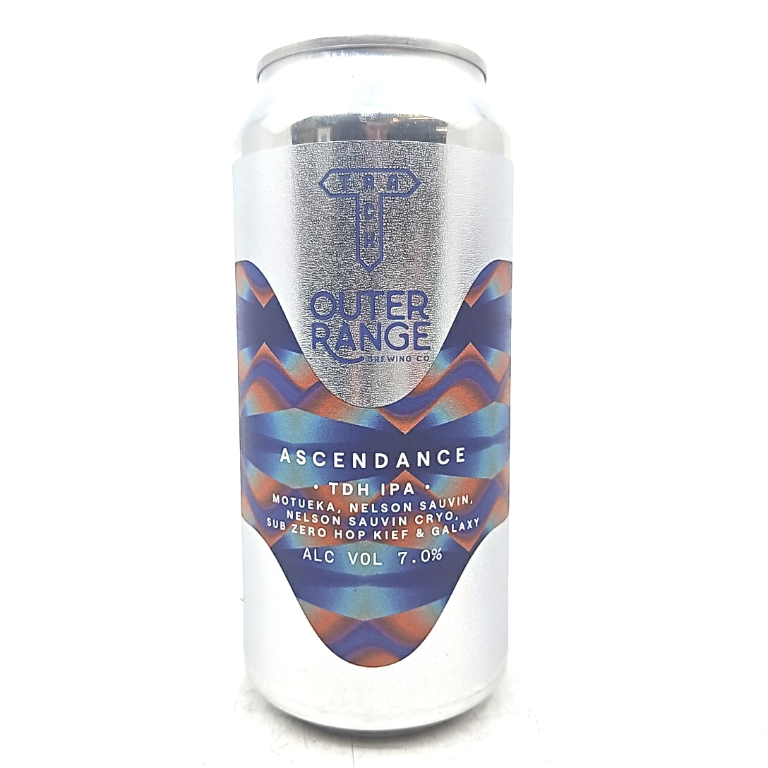 Track x Outer Range Ascendance TDH IPA 7% (440ml can)-Hop Burns & Black