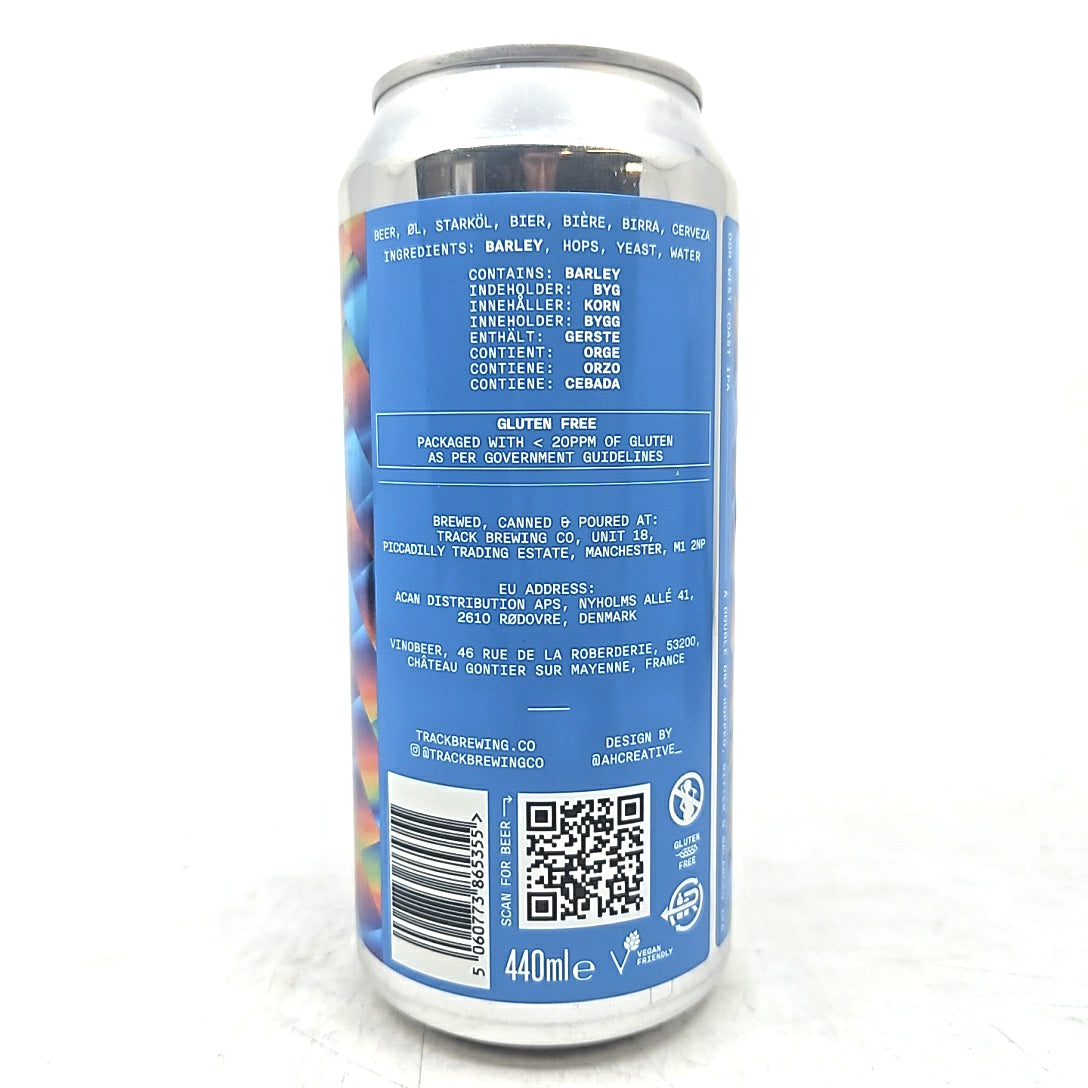 Track Aperture West Coast IPA 7.2% (440ml can)-Hop Burns & Black