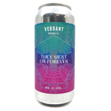 Verdant They Went On Forever IPA 6% (440ml can)-Hop Burns & Black
