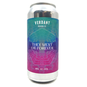 Verdant They Went On Forever IPA 6% (440ml can)-Hop Burns & Black