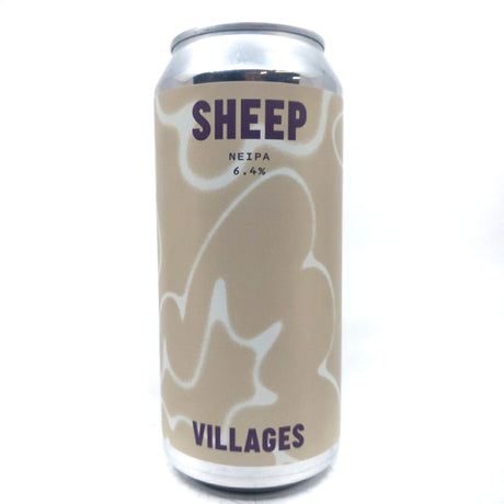 Villages Sheep New England IPA 6.4% (440ml can)-Hop Burns & Black