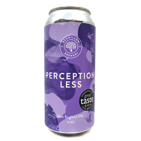 Redwillow Perceptionless New England IPA 6.6% (440ml can)-Hop Burns & Black