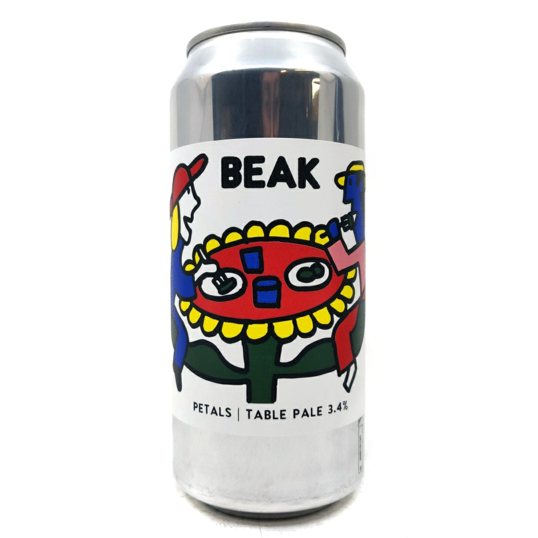 Beak Brewery Petals Table Pale Ale 3.4% (440ml can)-Hop Burns & Black