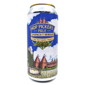 Anspach & Hobday The Hop Pickers' Pale 4.2% (440ml can)-Hop Burns & Black