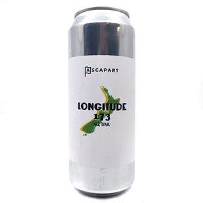 Ascapart Longitude 173 NZ IPA 5.6% (500ml can)-Hop Burns & Black