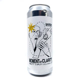 Baron Brewing Moment of Clarity West Coast Pilsner 5.4% (500ml can)-Hop Burns & Black