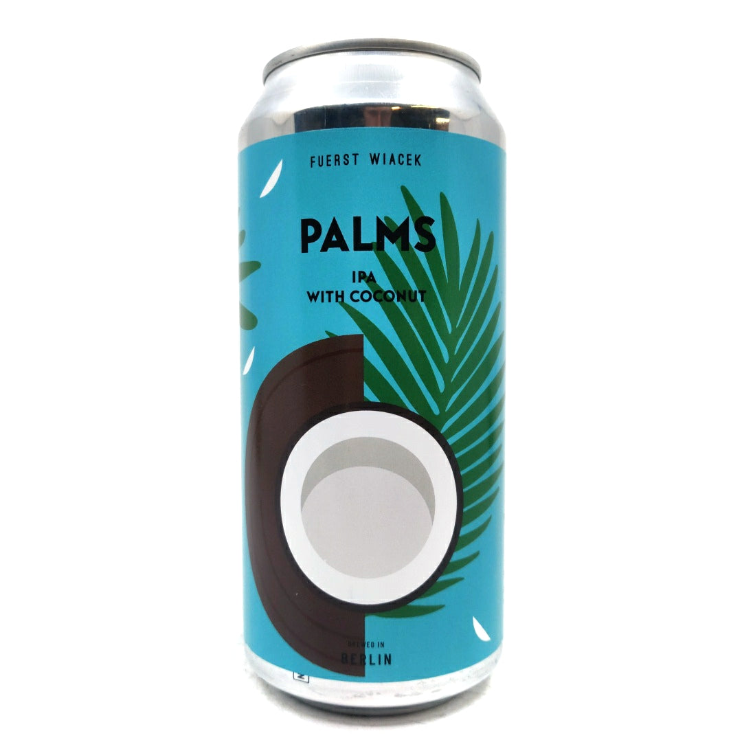 Fuerst Wiacek x Finback Palms IPA 6.8% (440ml can)-Hop Burns & Black