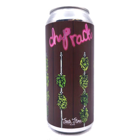 Fonta Flora Chip Rack West Coast IPA 7% (473ml can)-Hop Burns & Black