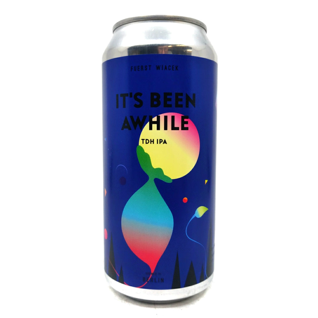 Fuerst Wiacek x Track It's Been A While TDH IPA 6.8% (440ml can)-Hop Burns & Black