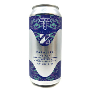 Track x Prism Parallel Double IPA 8% (440ml can)-Hop Burns & Black