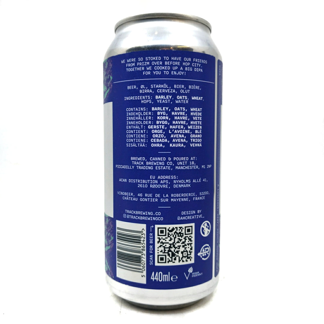Track x Prism Parallel Double IPA 8% (440ml can)-Hop Burns & Black