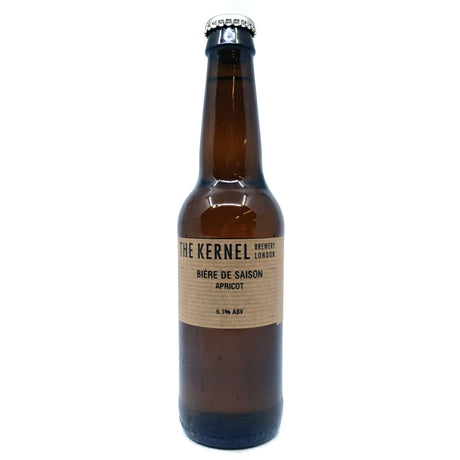 Kernel Biere de Saison Apricot 5.5% (330ml)-Hop Burns & Black