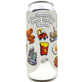 Sureshot 18 Free Personalised Fridge Magnets Pale Ale 4.9% (440ml can)-Hop Burns & Black