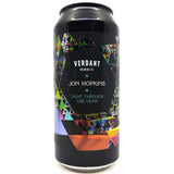 Verdant x Jon Hopkins Light Through The Veins Double IPA 9% (440ml can)-Hop Burns & Black