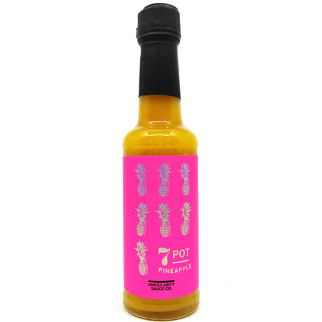 Singularity Sauce Co 7 Pot Pineapple Hot Sauce (148ml)-Hop Burns & Black