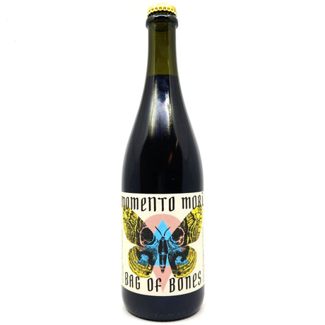 Momento Mori Bag of Bones Piquette 2022 5.7% (750ml)-Hop Burns & Black