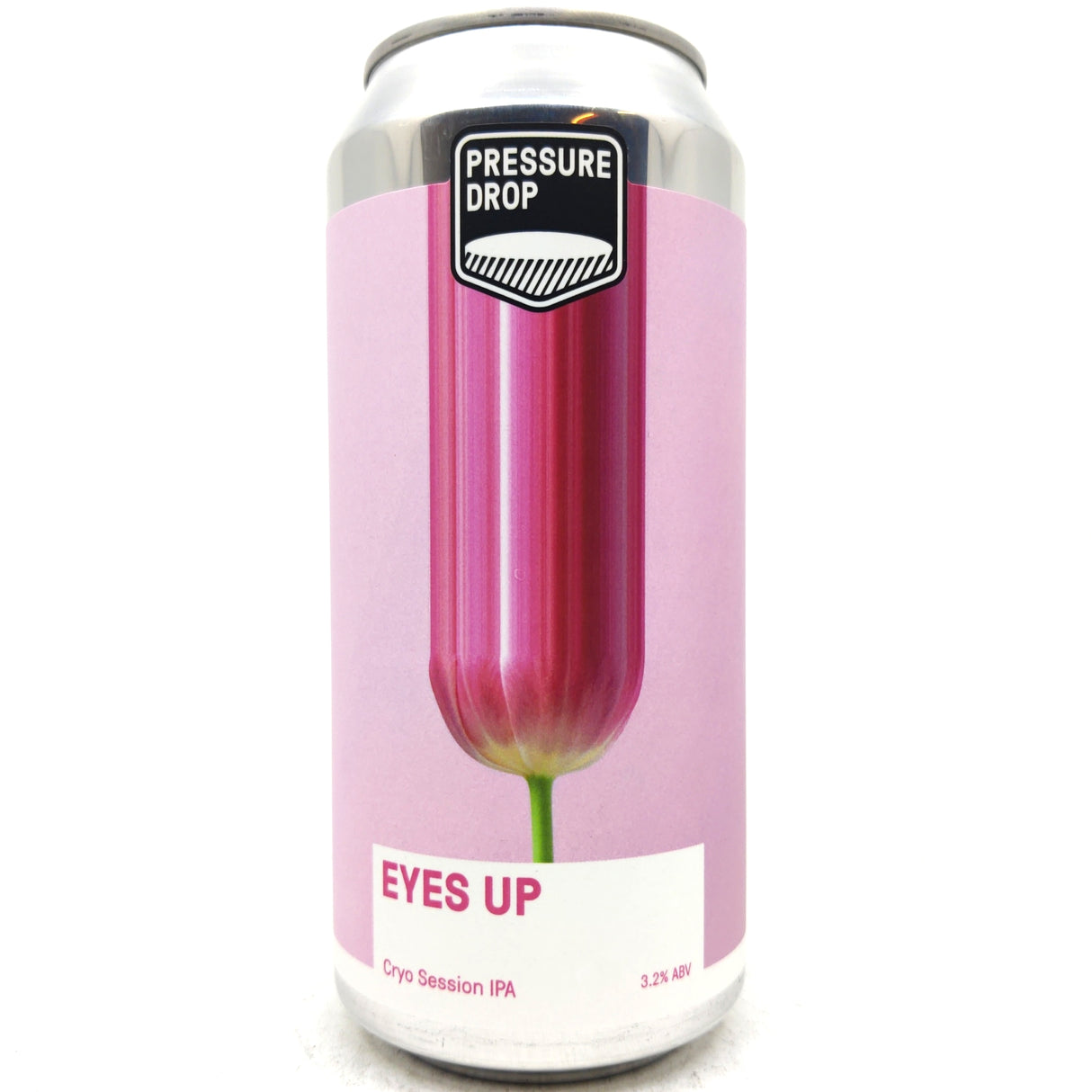Pressure Drop Eyes Up Cryo Session IPA 3.2% (440ml can)-Hop Burns & Black