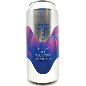 Track If I Go IPA 6.5% (440ml can)-Hop Burns & Black