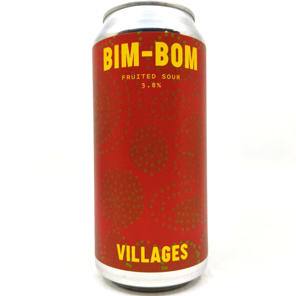 Villages Bim-Bom Fruited Sour 3.8% (440ml can)-Hop Burns & Black