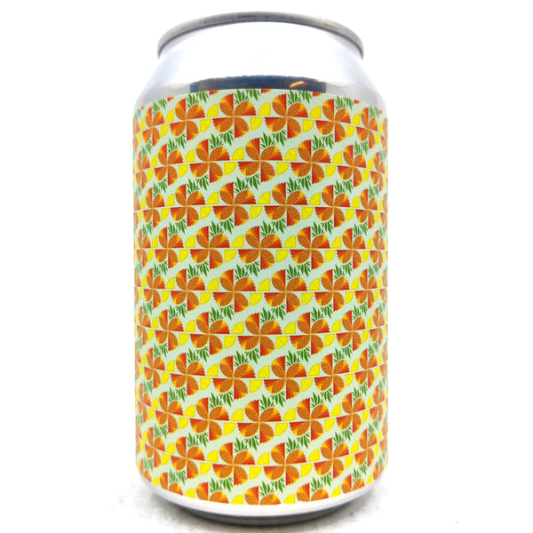 Brick Brewery Mango, Papaya & Pineapple Sour 3.8% (330ml can)-Hop Burns & Black