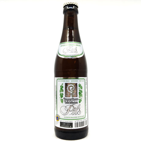 Augustiner Pils 5.5% (330ml)-Hop Burns & Black