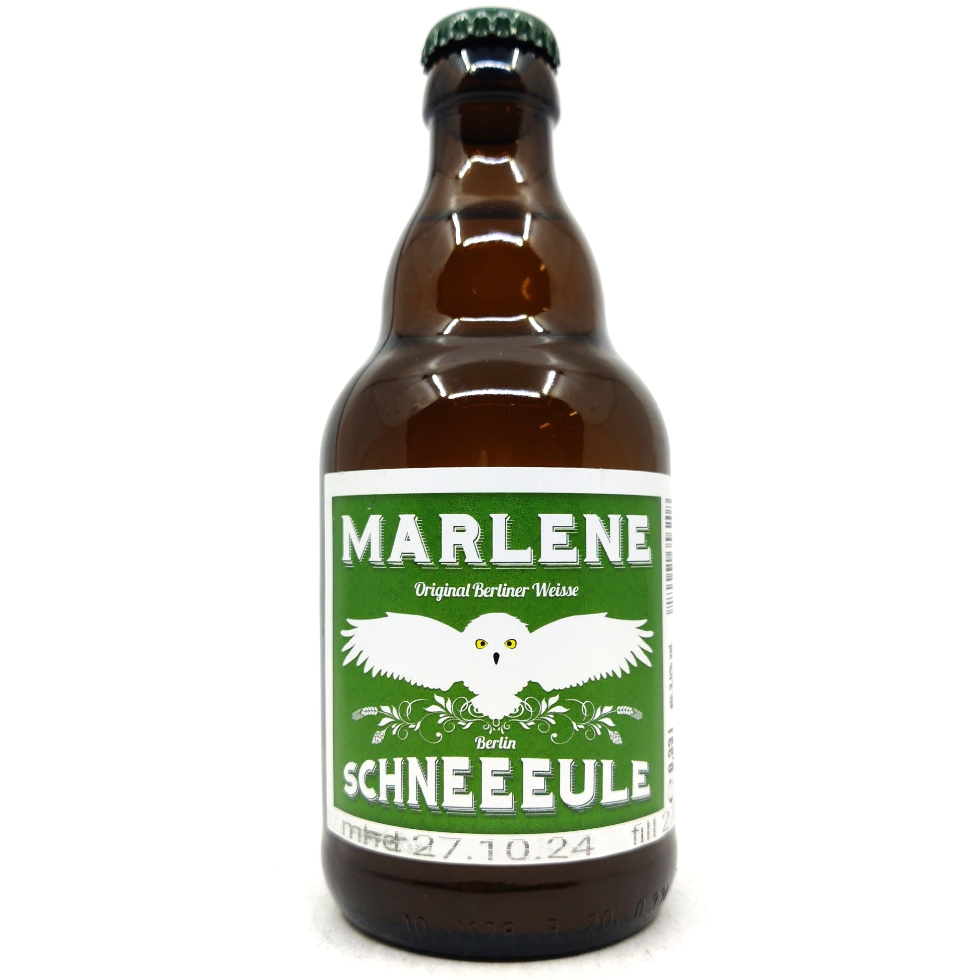 Schneeeule Marlene Berliner Weisse 3% (330ml)-Hop Burns & Black