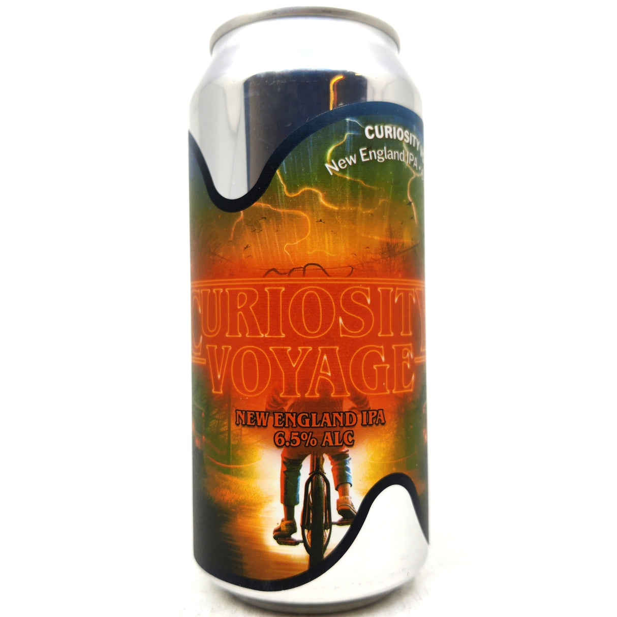 Sureshot Curiosity Voyage New England IPA 6.5% (440ml can)-Hop Burns & Black