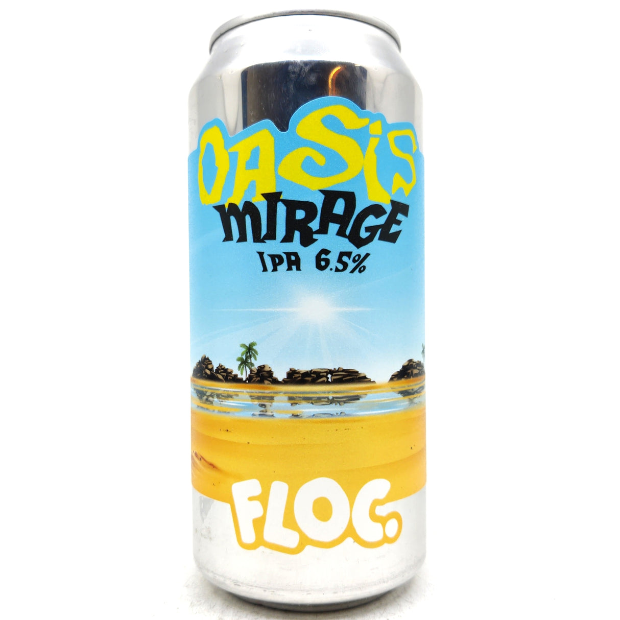 Floc Brewing Oasis Mirage IPA 6.5 (440ml can)-Hop Burns & Black